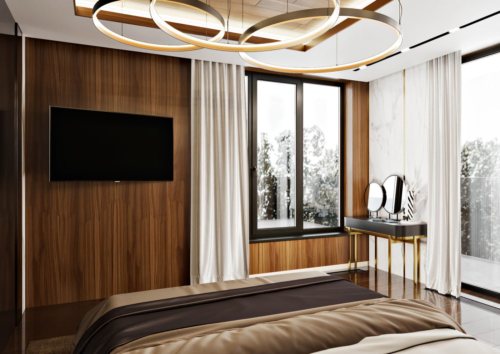 Мастер спальня