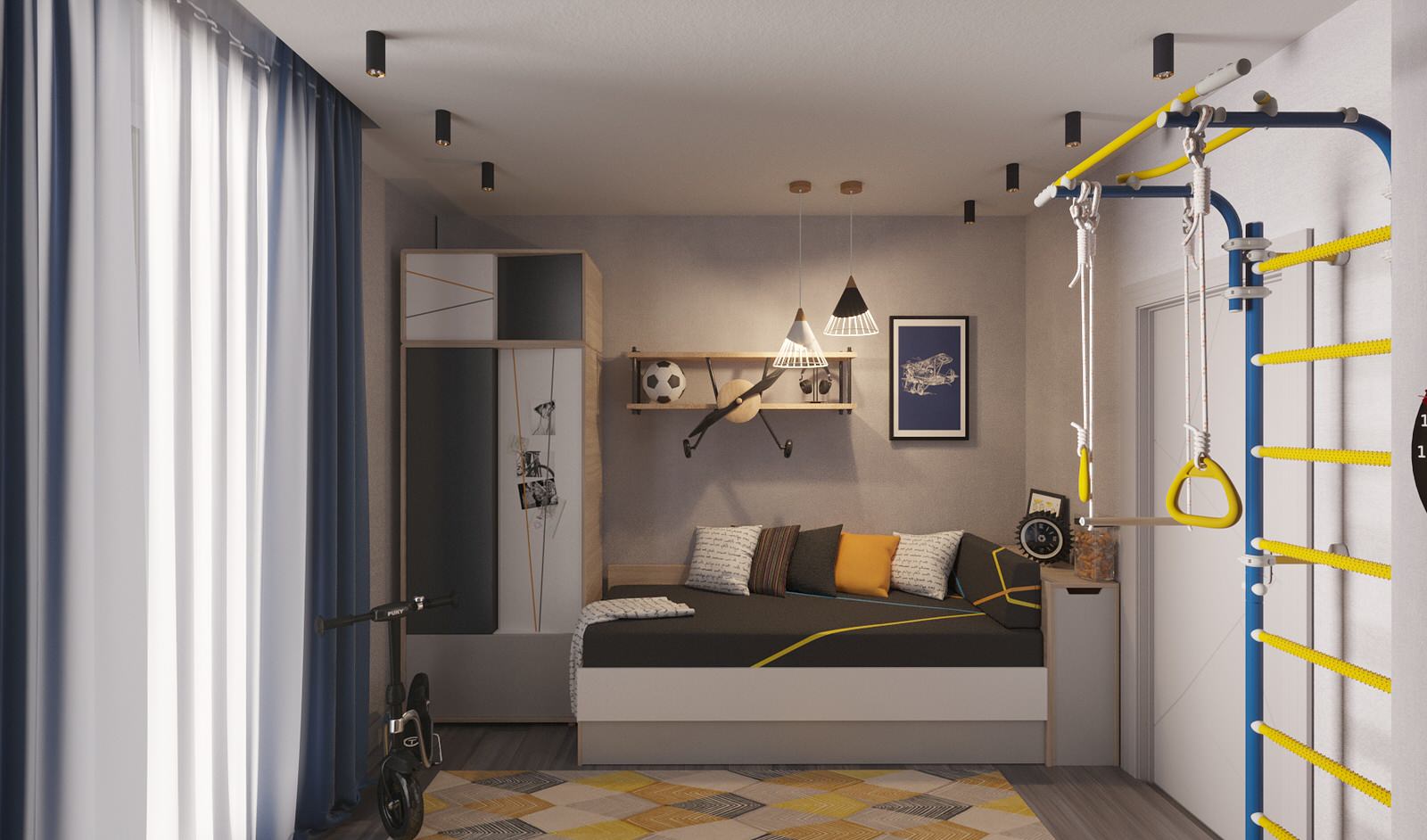 Тематическая детская для мальчика