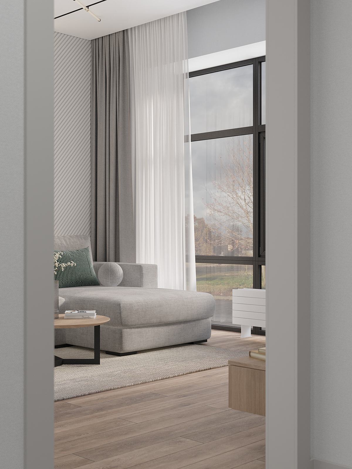 Трехкомнатная квартира 75 кв.м