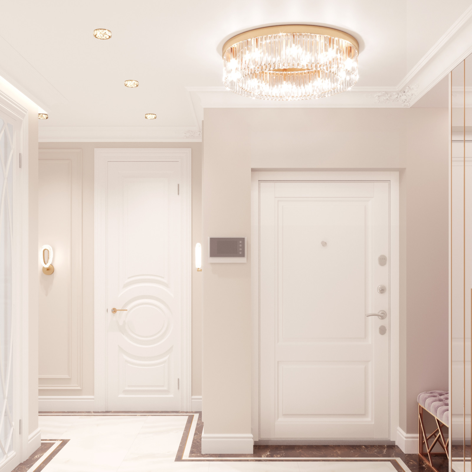 Дизайн интерьера для квартиры в ЖК Ленинград 1