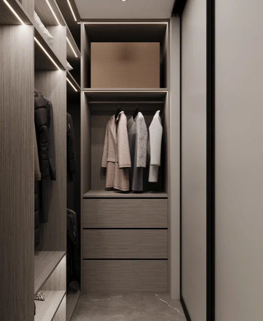 Дизайн проект 4-х комнатной квартиры 145 м2 для семейной пары с детьми