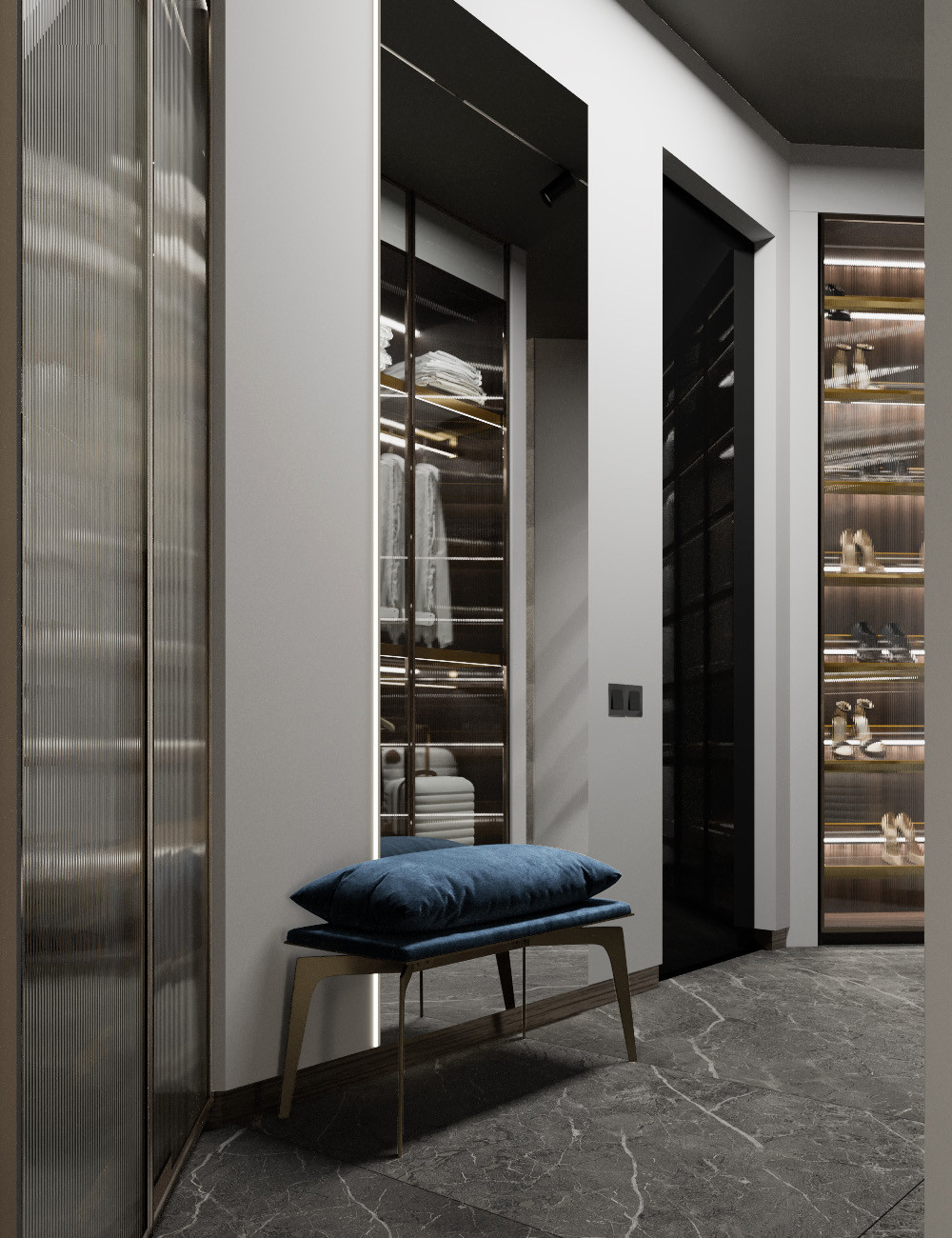 Интерьер квартиры 150 кв. м в ЖК «Плотничный» в Нижнем Новгороде