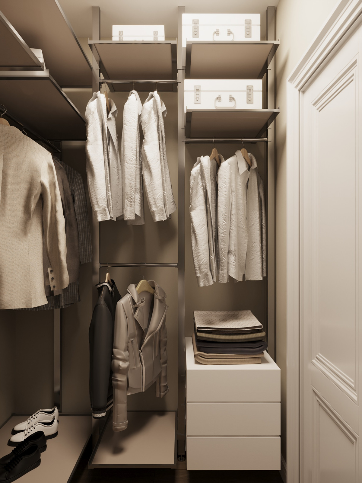 ЖК Хрустальный, гардеробная