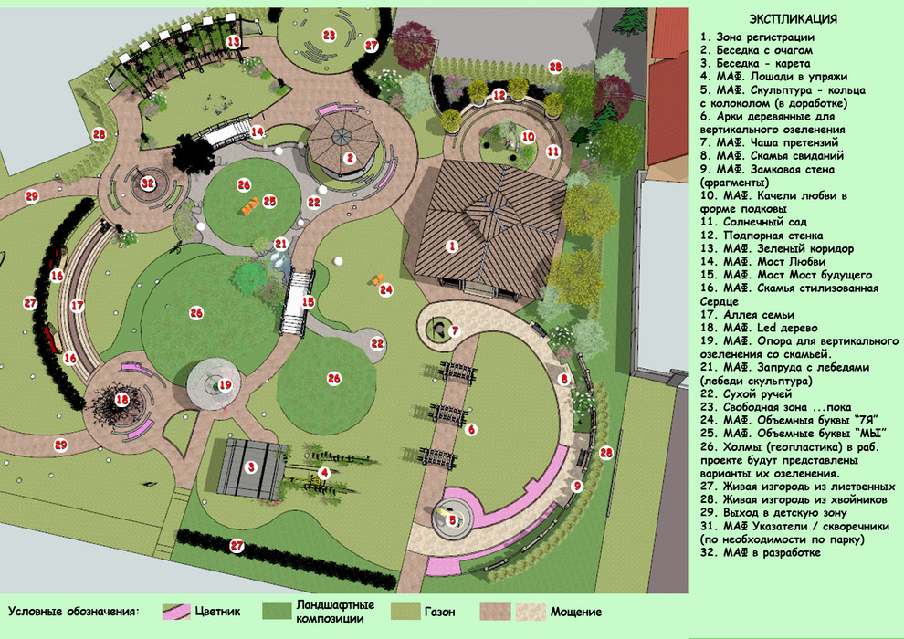 Обложка проекта: Тематический парк для проведения торжеств (ресторанный комплекс)