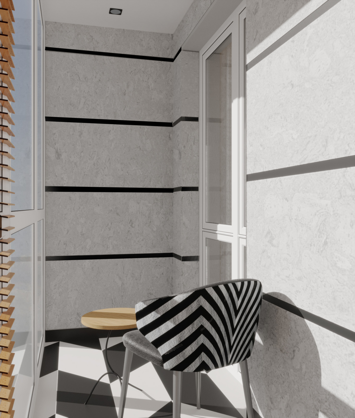 Black&White, проект квартиры