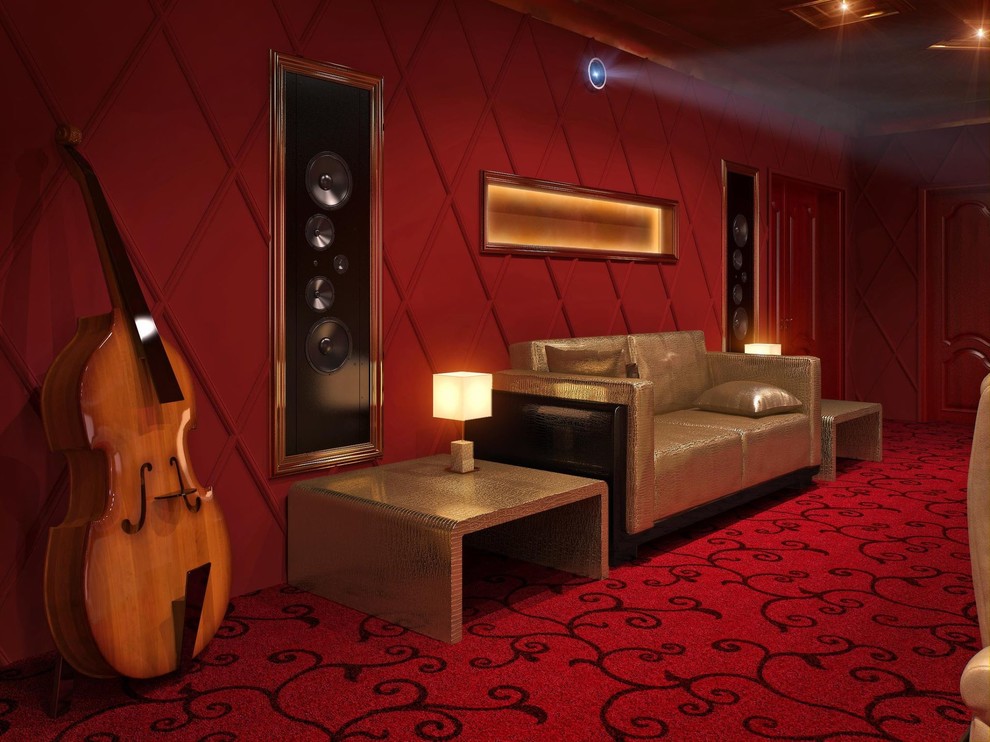 Обложка проекта: Кинотеатр в частном доме (г.Краснодар)