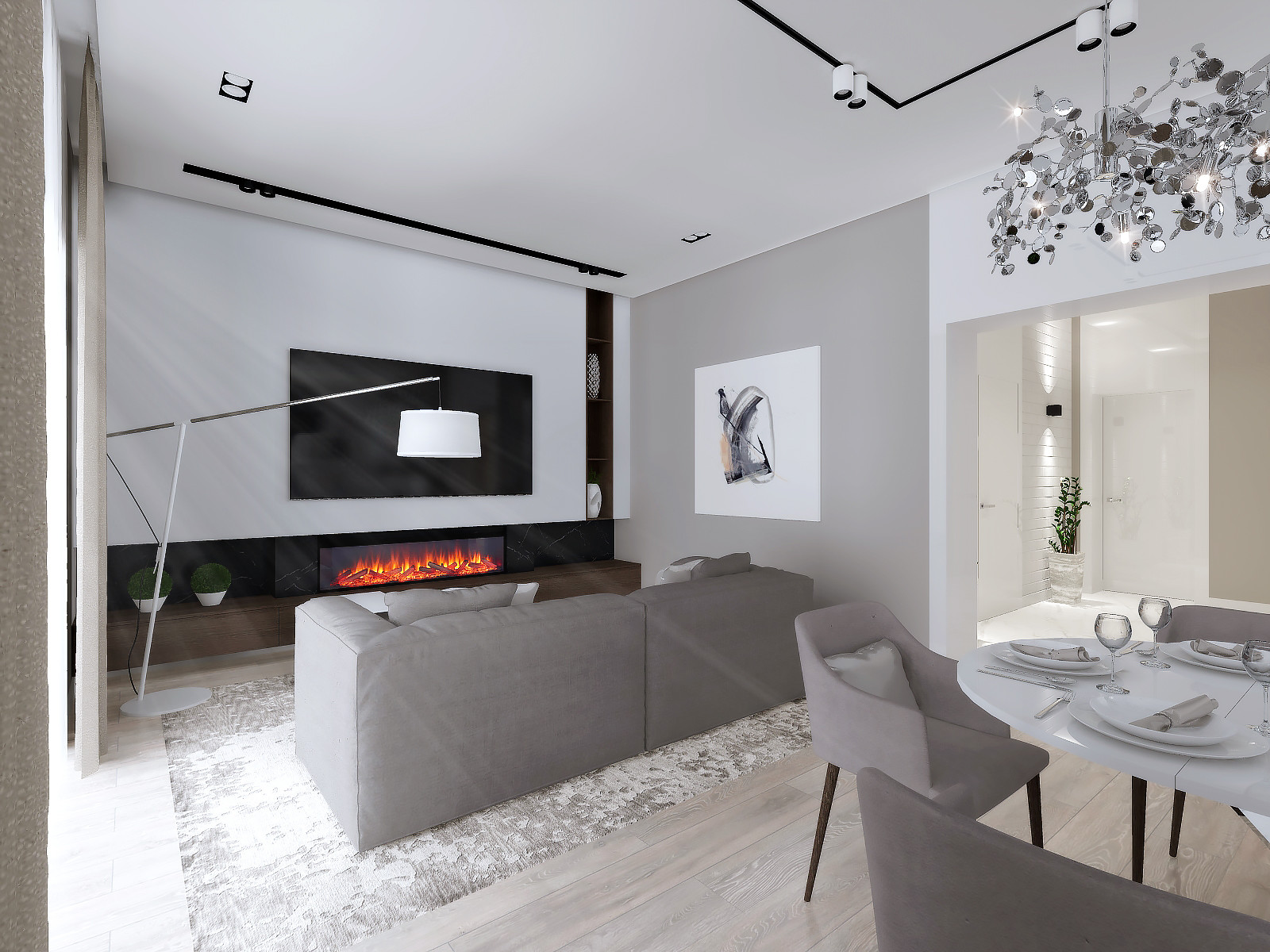 Интерьер в современном стиле