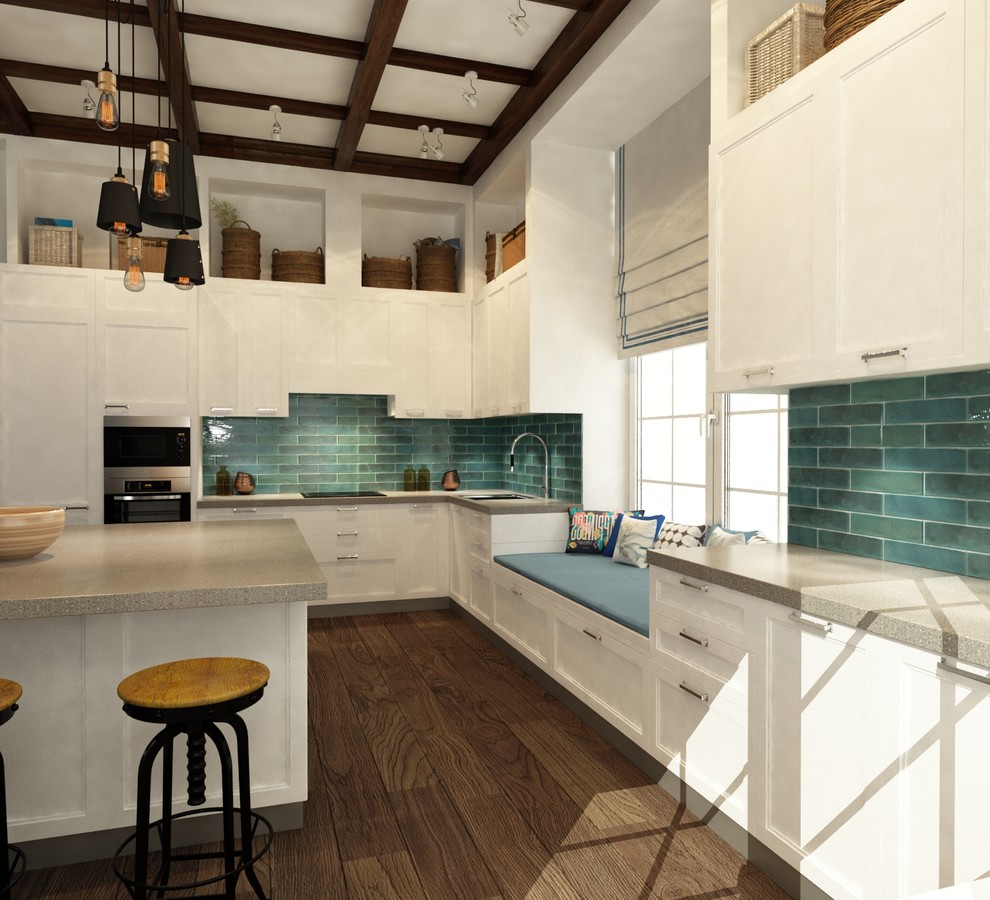 Обложка проекта: Дом в американском стиле