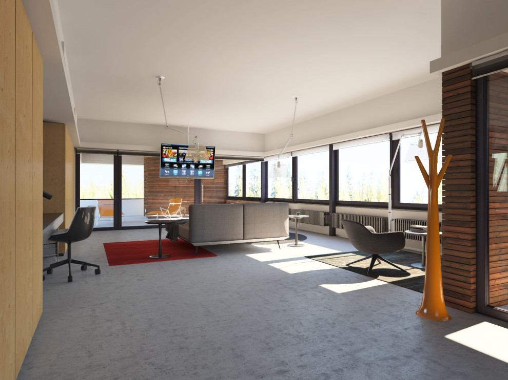 Реконструкция консоли над бассейном