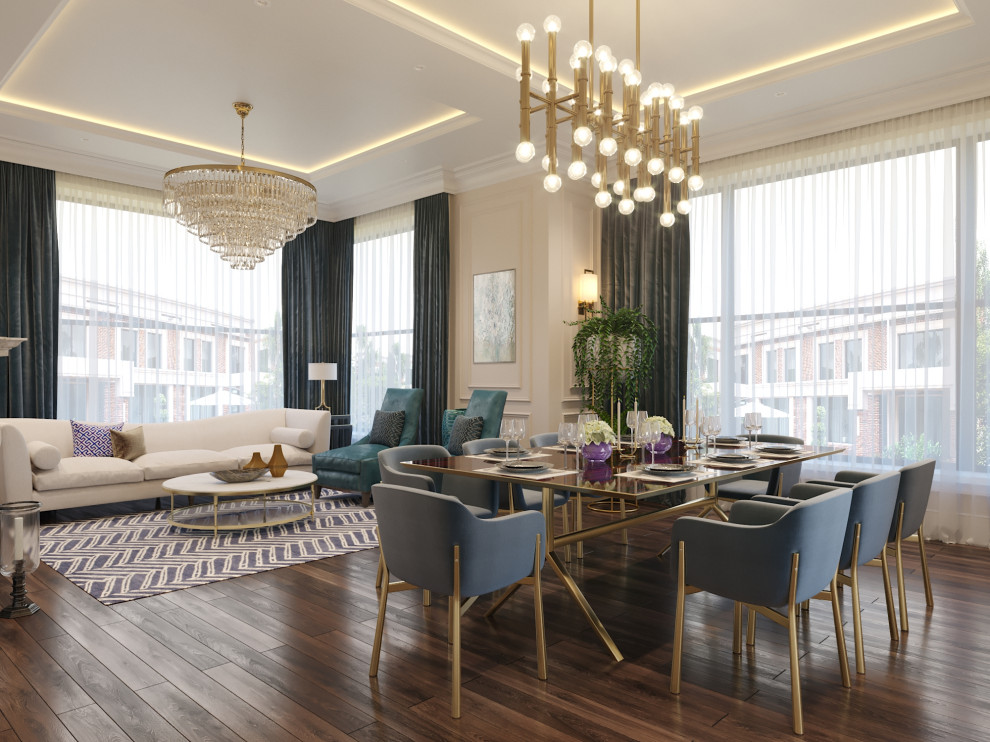 Гостиная "С нотками арт-деко"