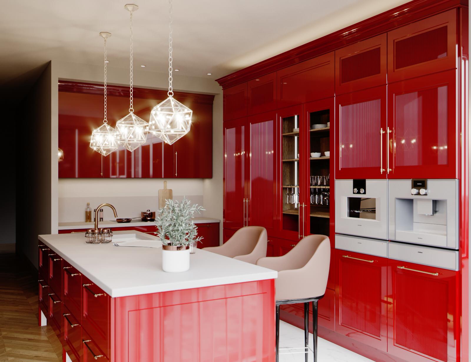 Красная кухня