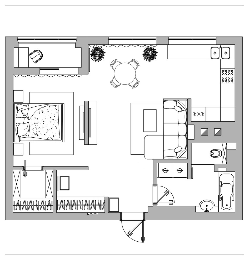 Квартира для девушки