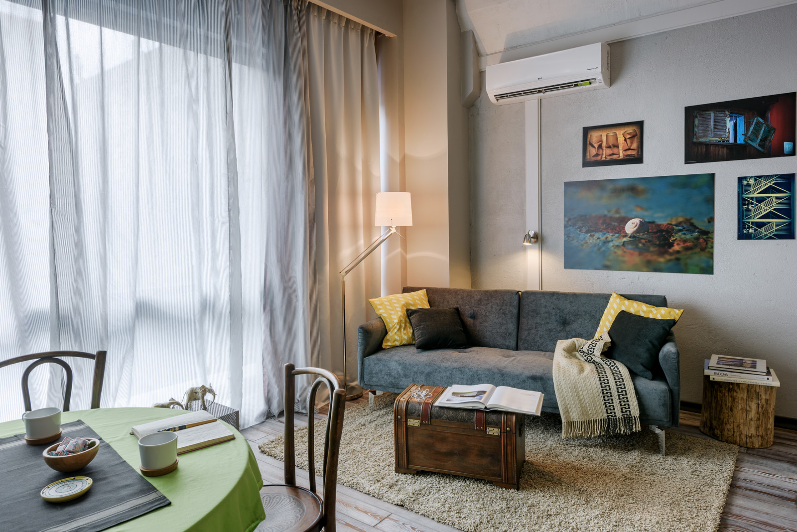 Декорирование студии в Tribeka Apartments