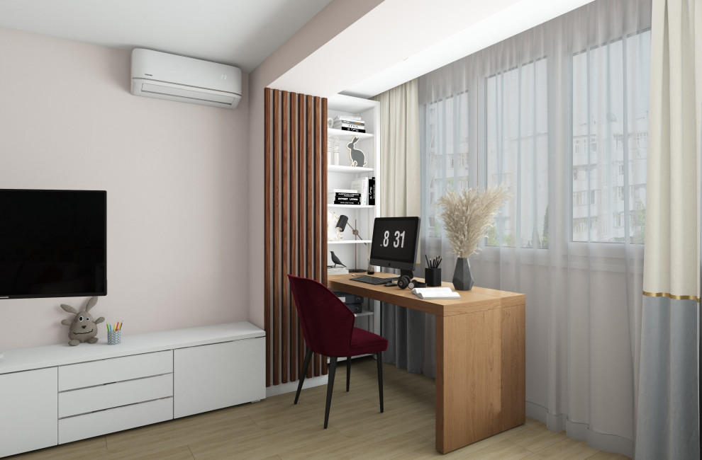 Детская из проекта 3-х комнатной квартиры для молодой семейной пары