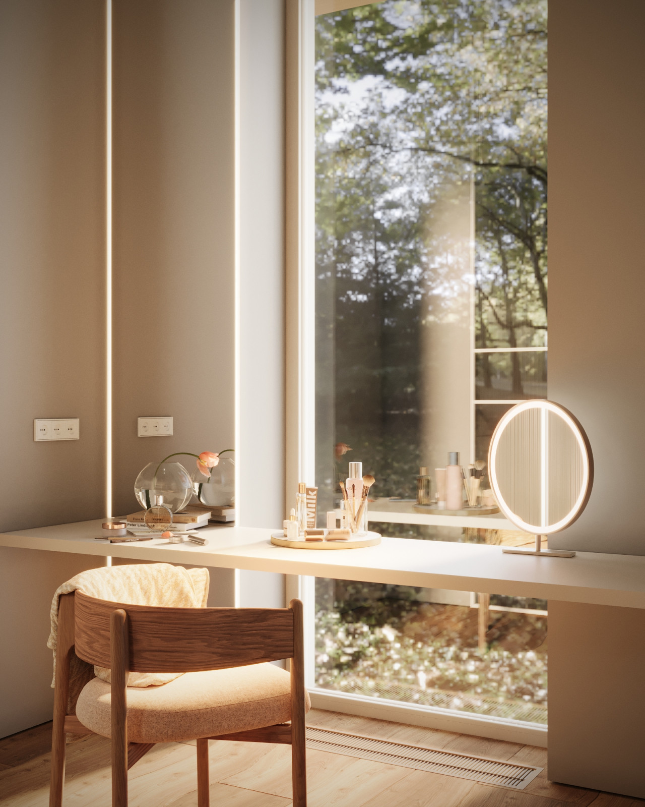 Дизайн интерьера загородного дома в Смоленской области площадью 478м2