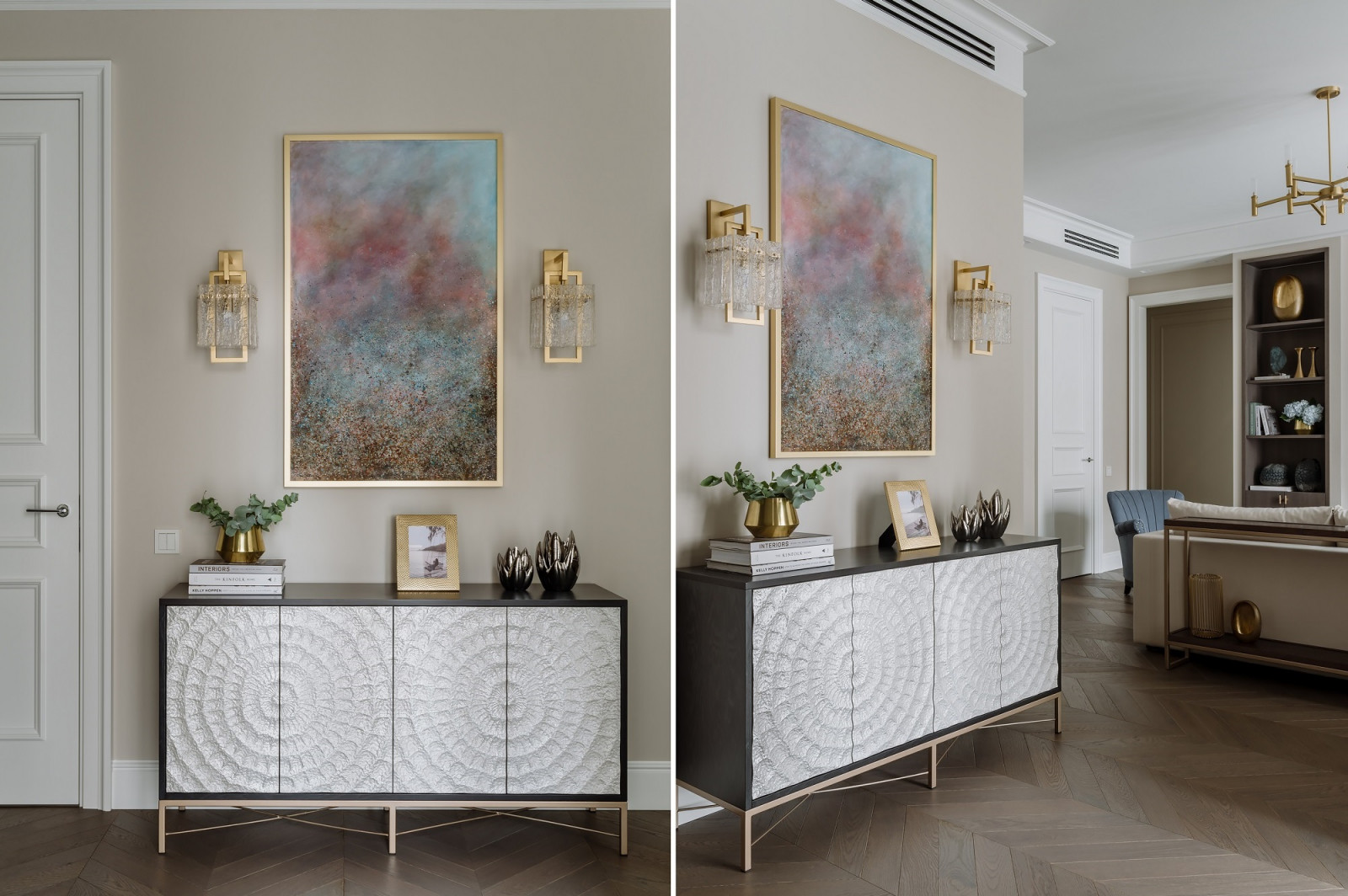 Наборная мебель на металлическом основании