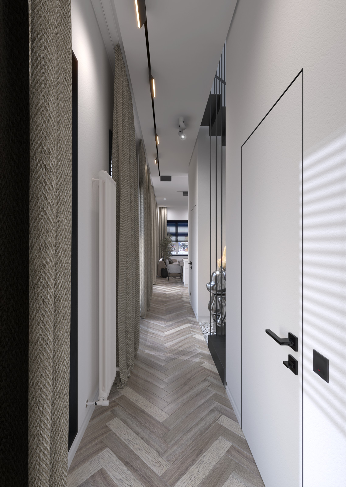 Жилая квартира для молодого человека, 99,48 кв.м.