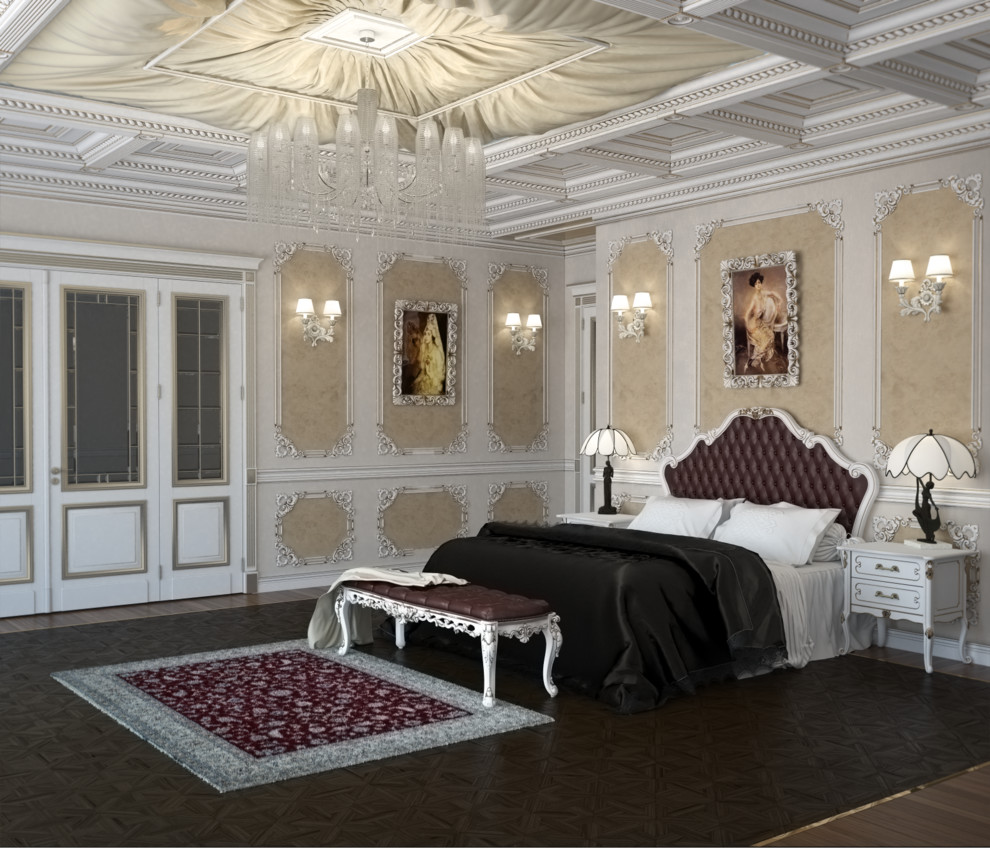 Обложка проекта: Спальня в классическом стиле
