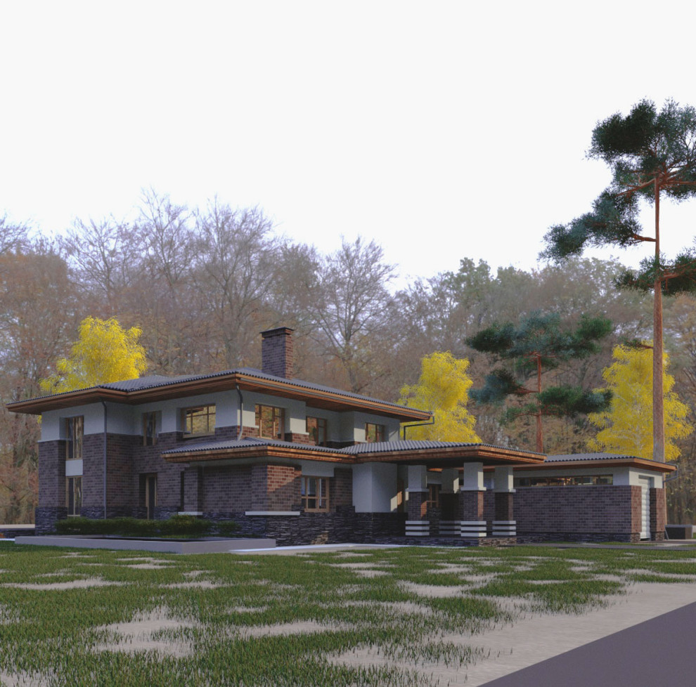 Обложка проекта: Жилой дом на 28 км Байкальского тракта