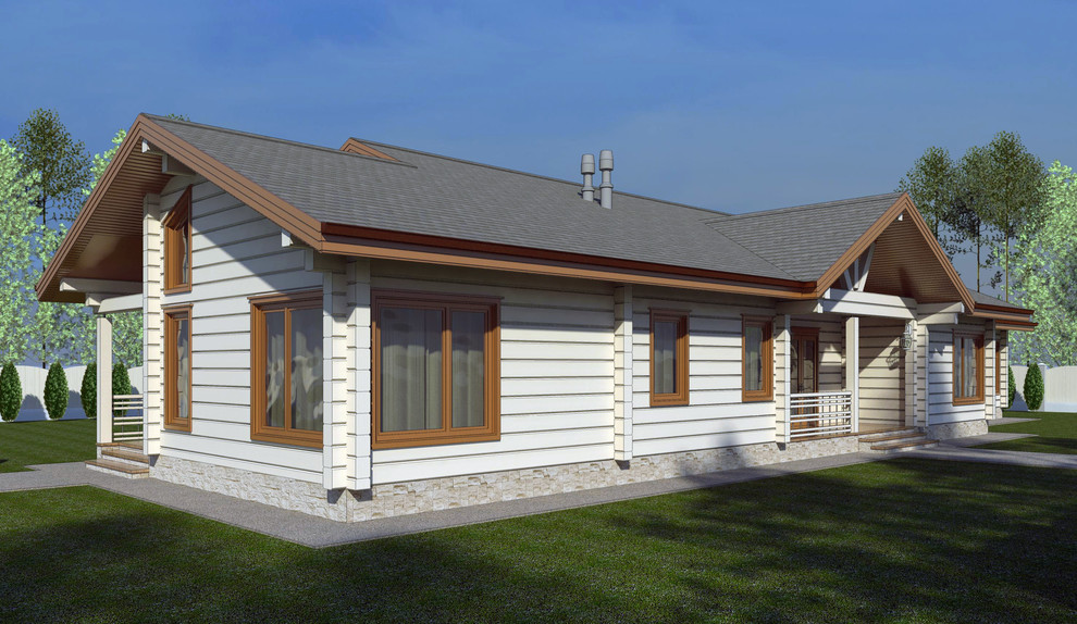 Проект дома из клееного бруса