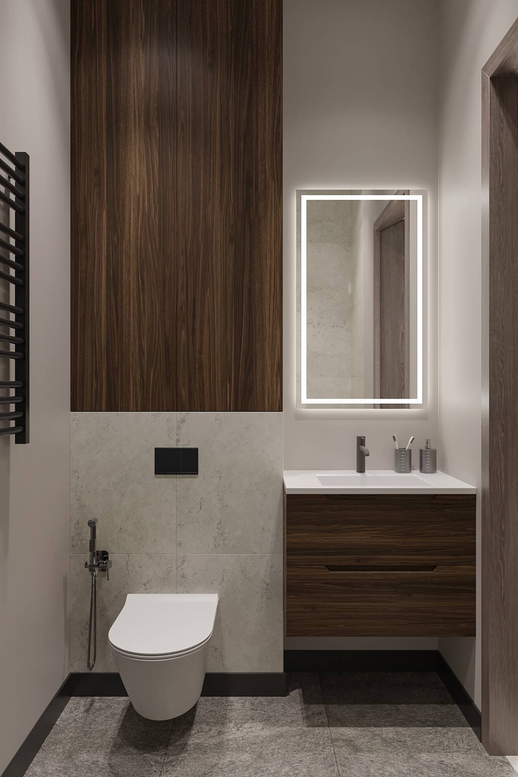 ЖК Серебряный Парк. Душевая