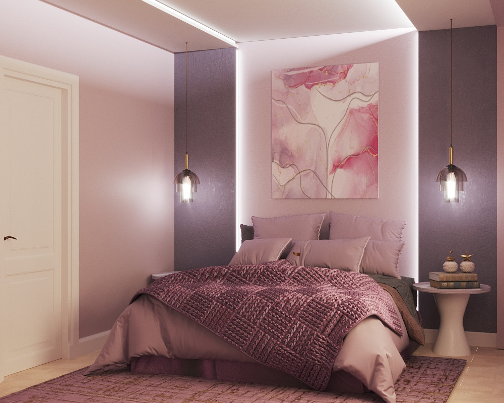 Обложка проекта: Интерьер родительской спальни