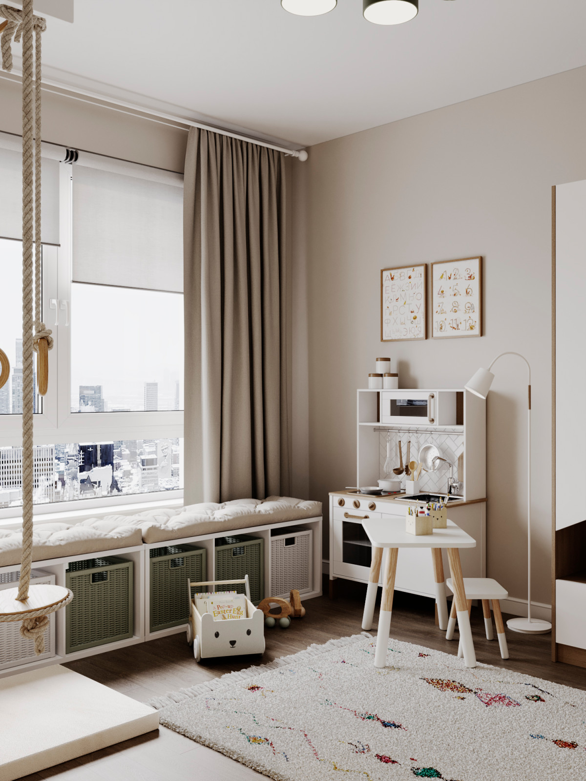 Интерьер квартиры от ПИК в ЖК Дмитровский парк