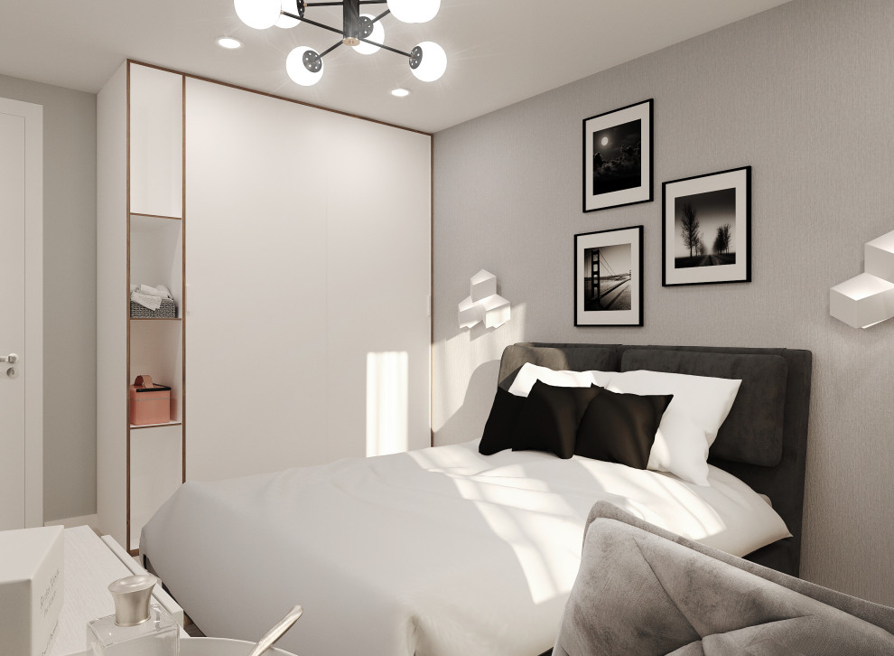 квартира для молодой пары - спальня