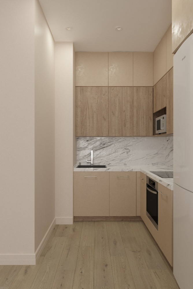 Дизайн и ремонт двухкомнатной квартиры (м. Некрасовка)