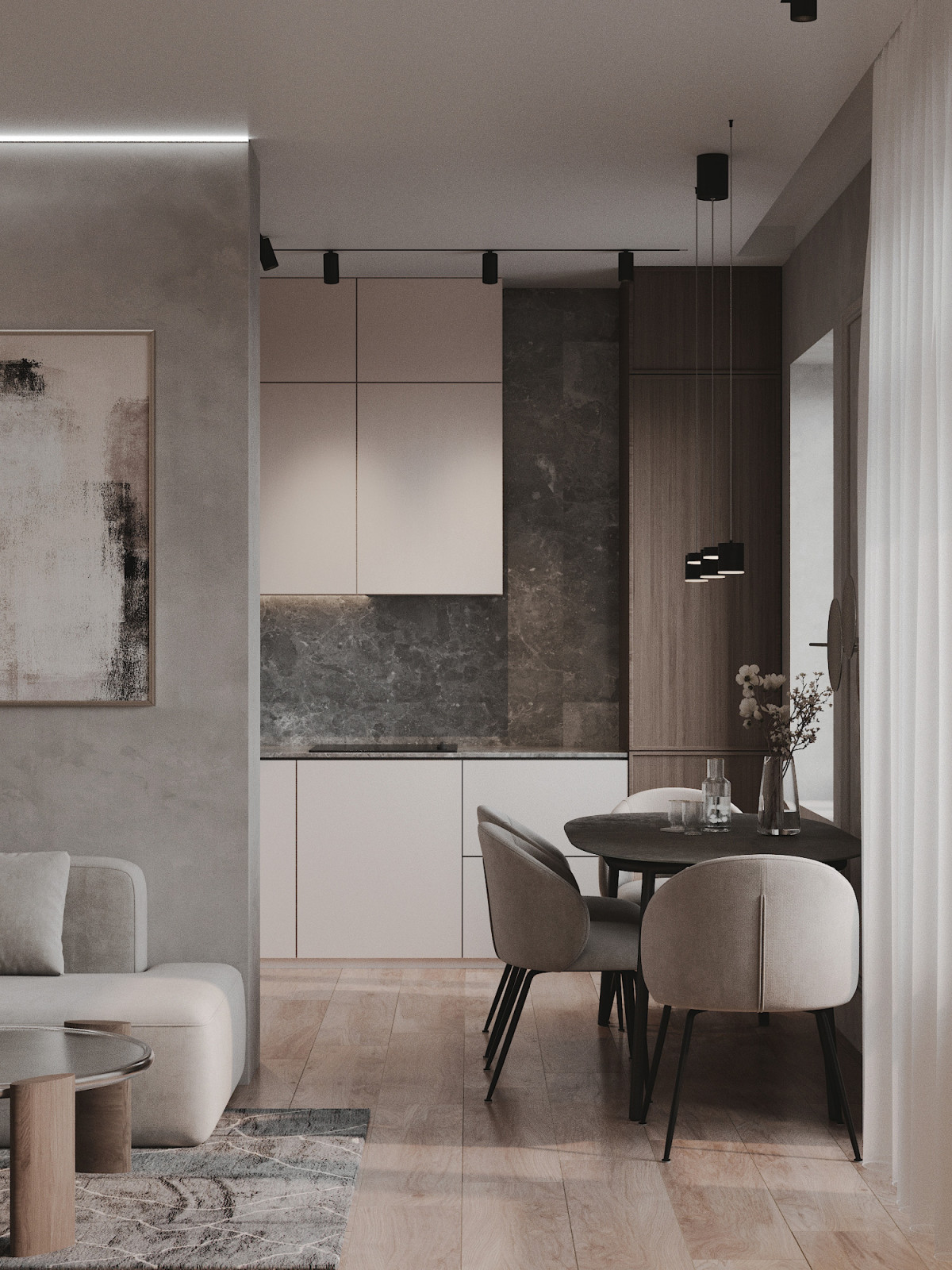 Дизайн квартиры у кремлевской набережной