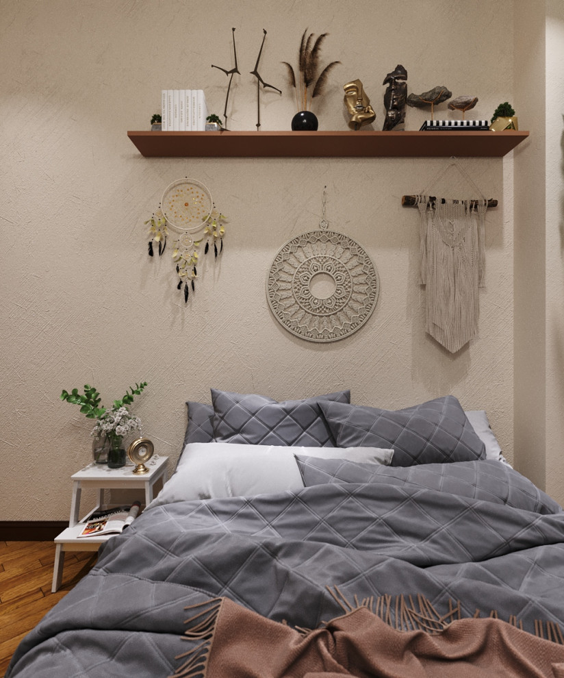 Обложка проекта: бохо спальня