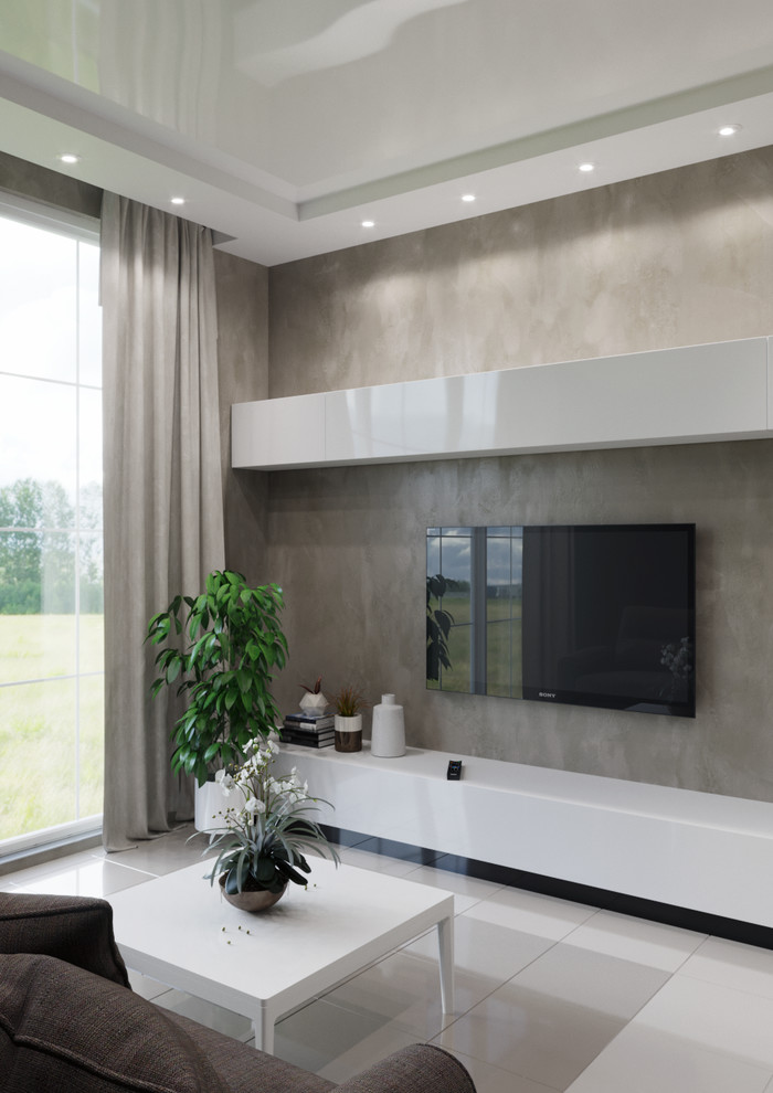 Обложка проекта: Лаконичная гостиная