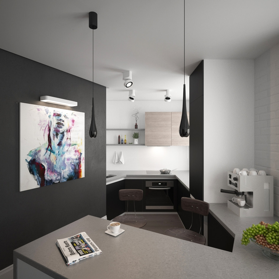 Небольшая квартира, Москва