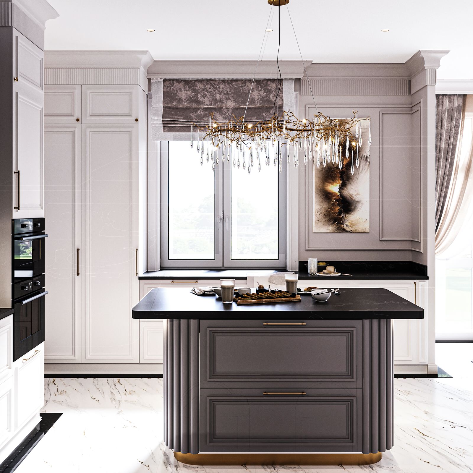 Интерьер частного дома в Краснодаре