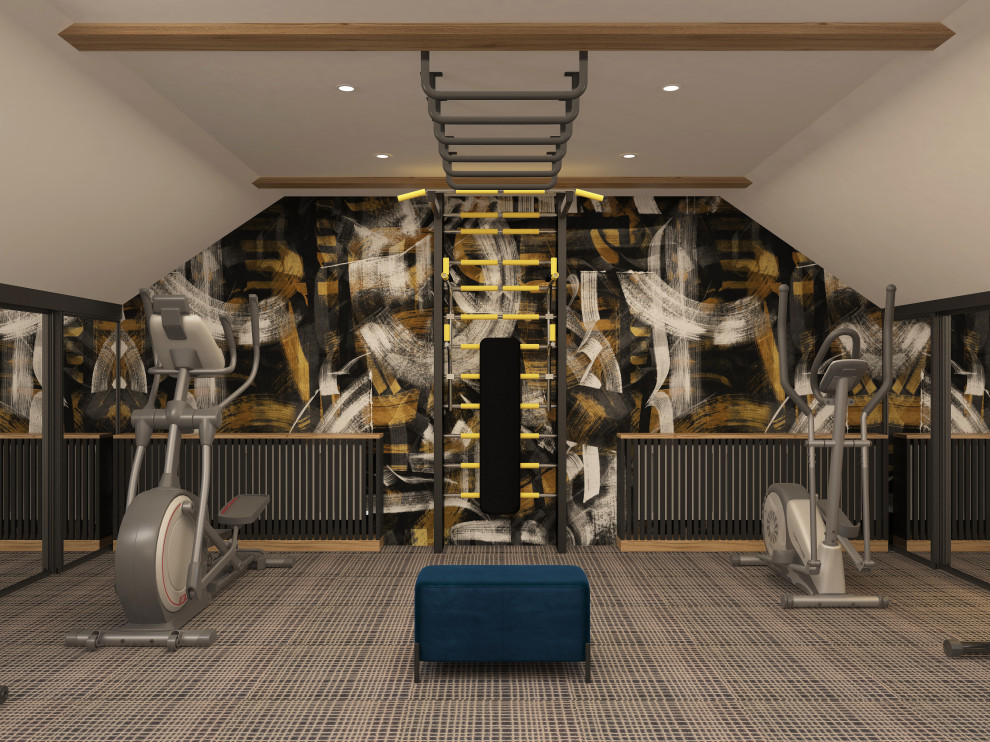 Дизайн-проект интерьера мансарды г.Челябинск