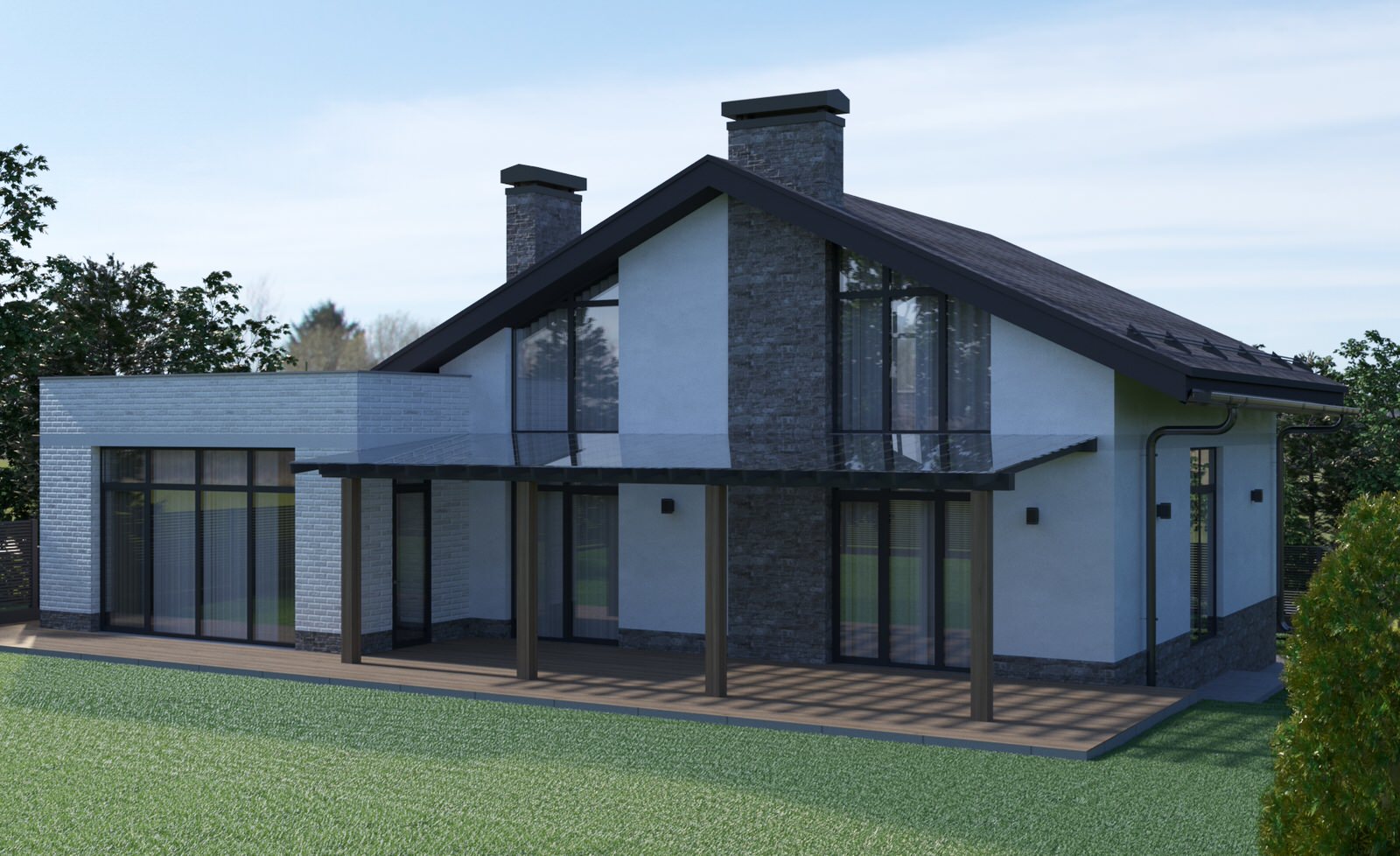 Жилой дом п. Ростоши 2