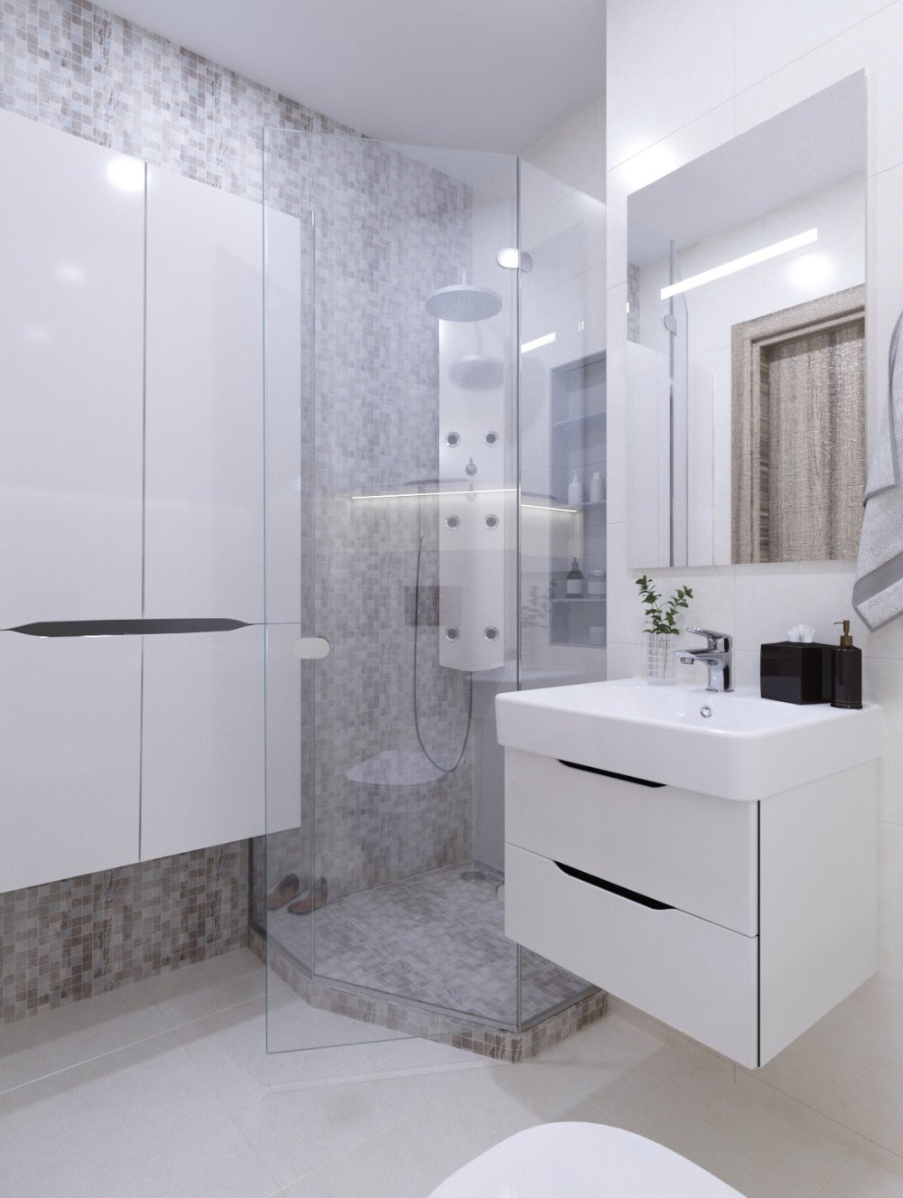 ЖК МФК ОКО, 3 комнаты, 92 м²