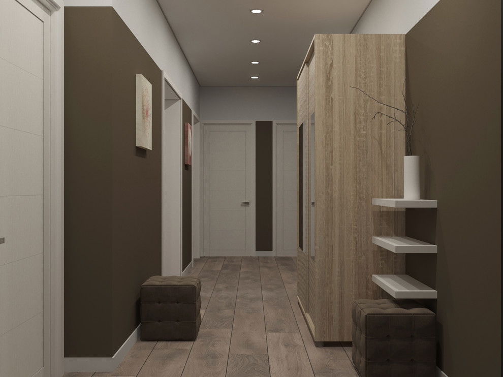 Обложка проекта: Трёхкомнатный модуль в стиле Контемпорари