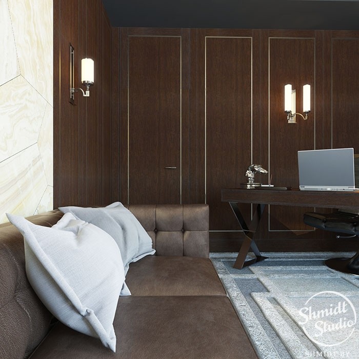 Дизайн-проект дома в стиле Ardeco, 290 м.кв.