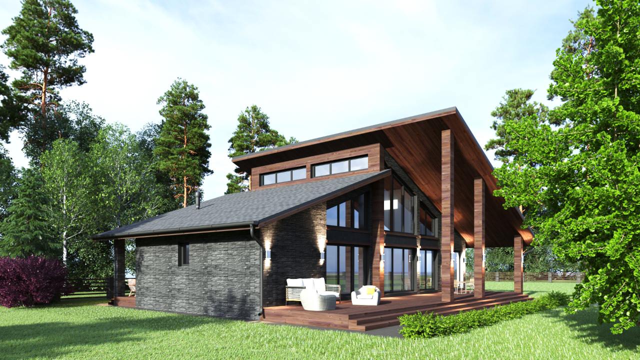 Дом/баня Husky