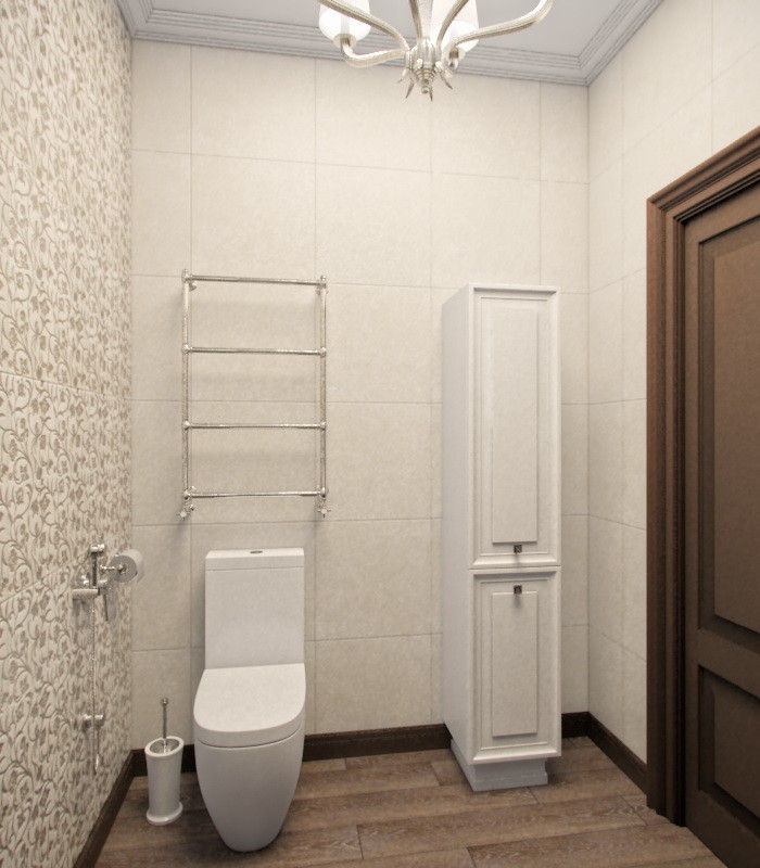 Проект загородного дома в стиле фьюжн.