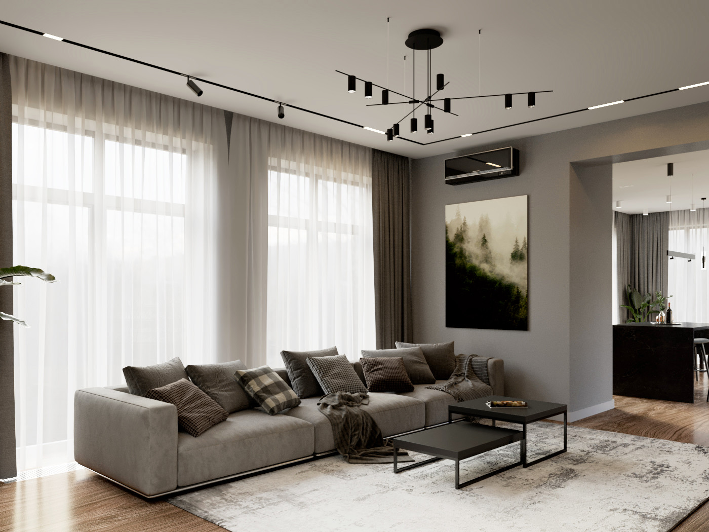 Дом у леса в Подмосковье