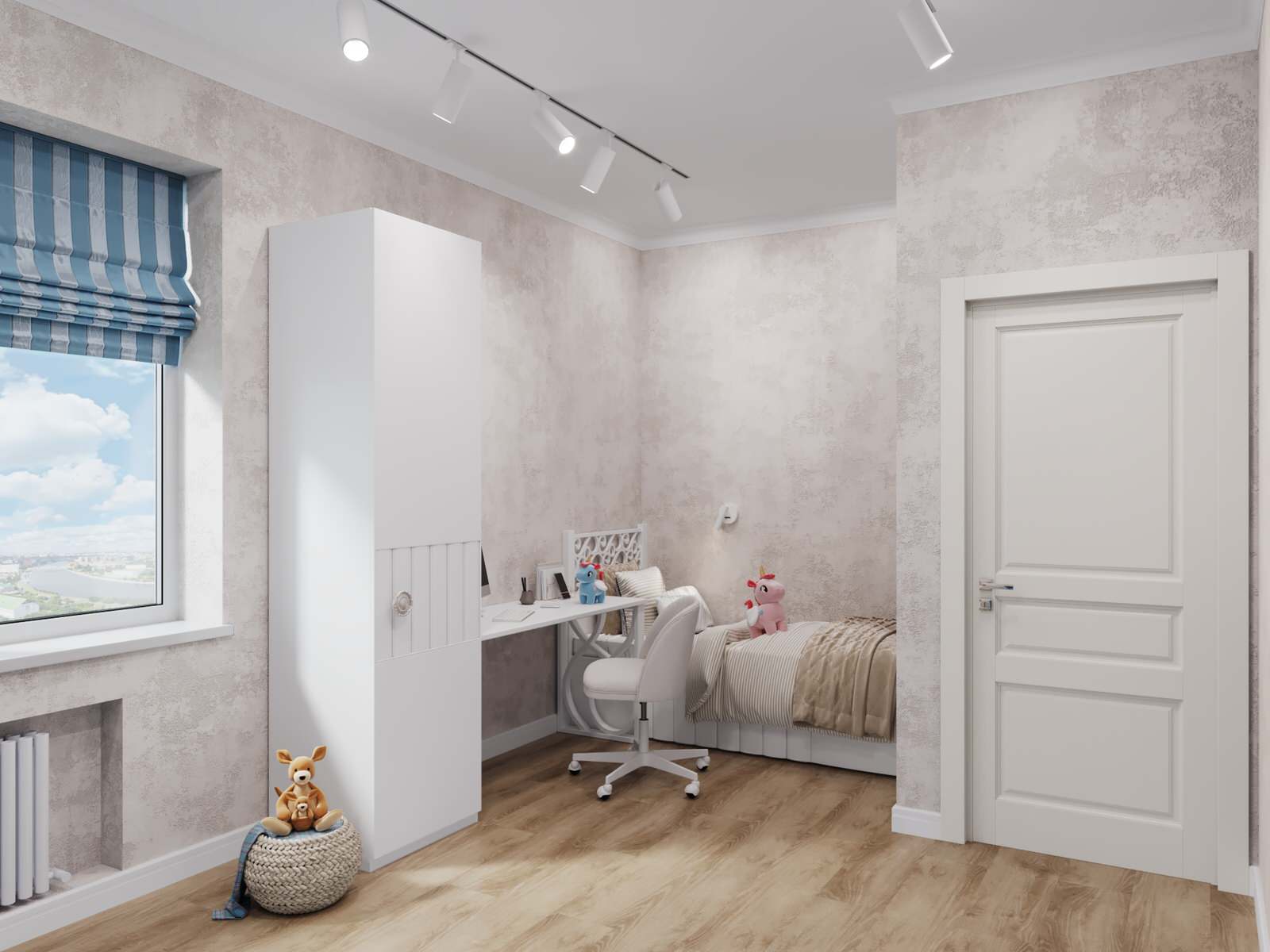 Трехкомнатная квартира площадью 120 м2. Современная классика.