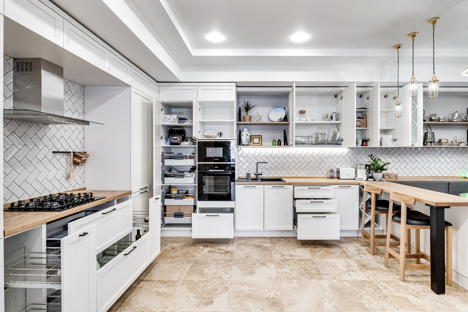 Красивая и уютная кухня для Калины