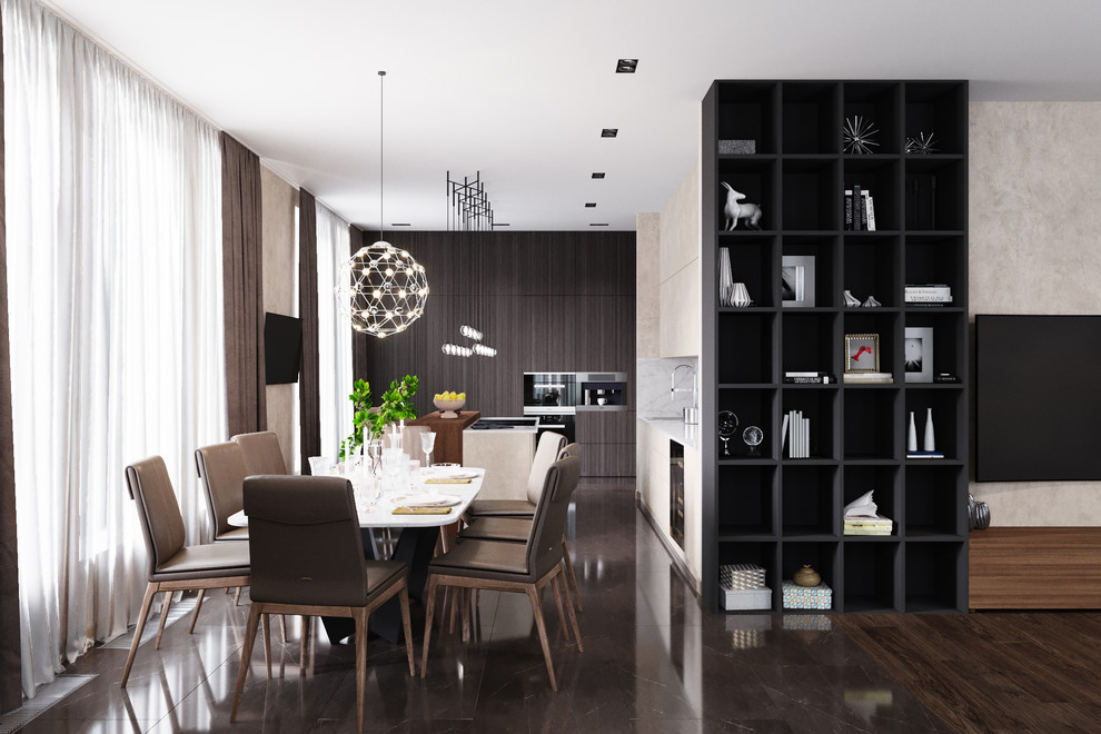 Квартира 200 кв.м. в современном стиле в ЖК Vander Park.