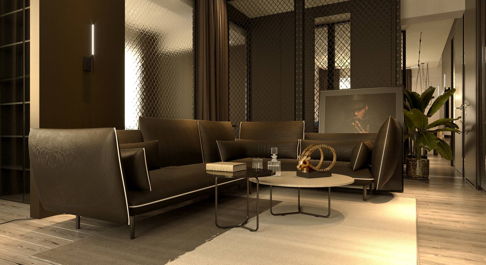 Мужской интерьер