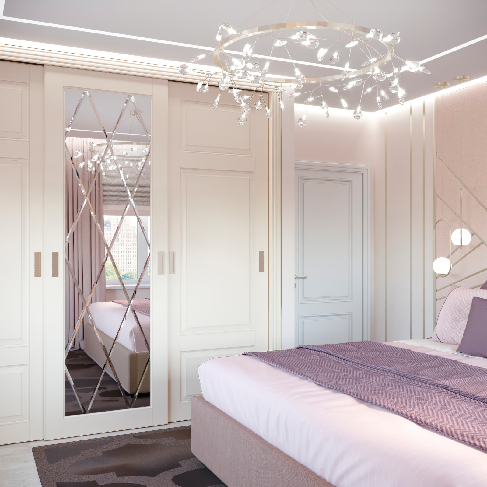 Дизайн квартиры в стиле неоклассика