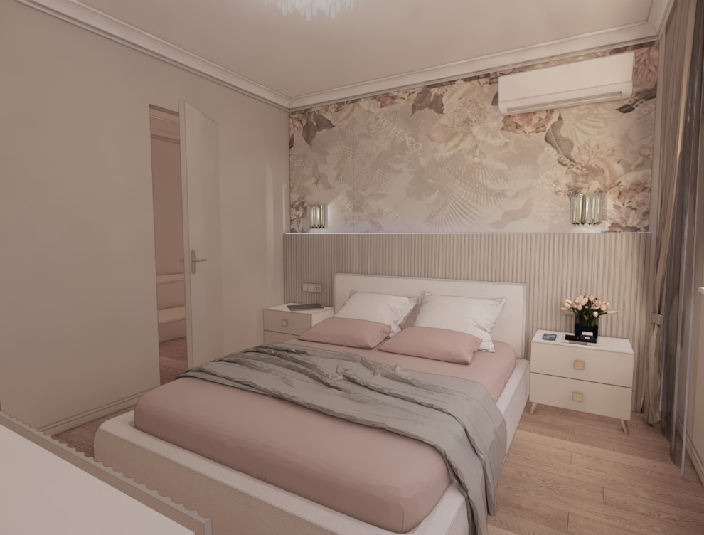 Проект спальни комнаты и детской в г.Мытищи