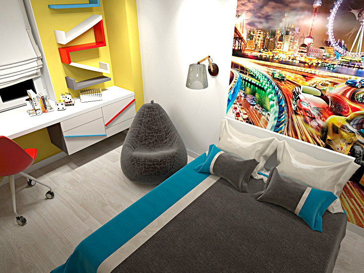 Двухкомнатная квартира. Эклектика.