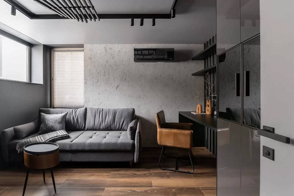 Реализованный дизайн-проект таунхауса в ЖК "На уровне"